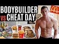 BODYBUILDER vs CHEAT DAY | IIFYM Full Day of Eating