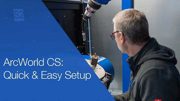 Yaskawa Robot Effortless Robotic Welding: Quick & Simple Setup with Yaskawa ArcWorld CS