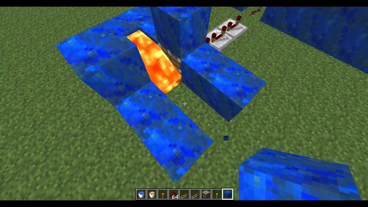 Minecraft - Tutorial como fazer um Gerador de Cobblestone. ( Básico e ...