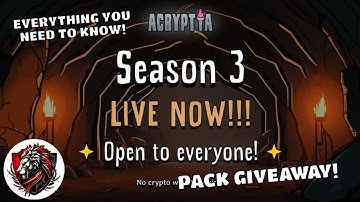 Acryptia NFT Game | Season 3 and Big Changes | WAX Blockchain