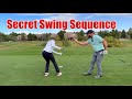 Move lateral before you rotate the secret  in the golf swing