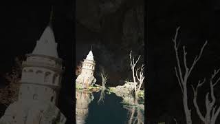 Galata Tower Stands Alone in a Dystopian Valley 🌊 #shorts #edit #music #animation #unrealengine #ue