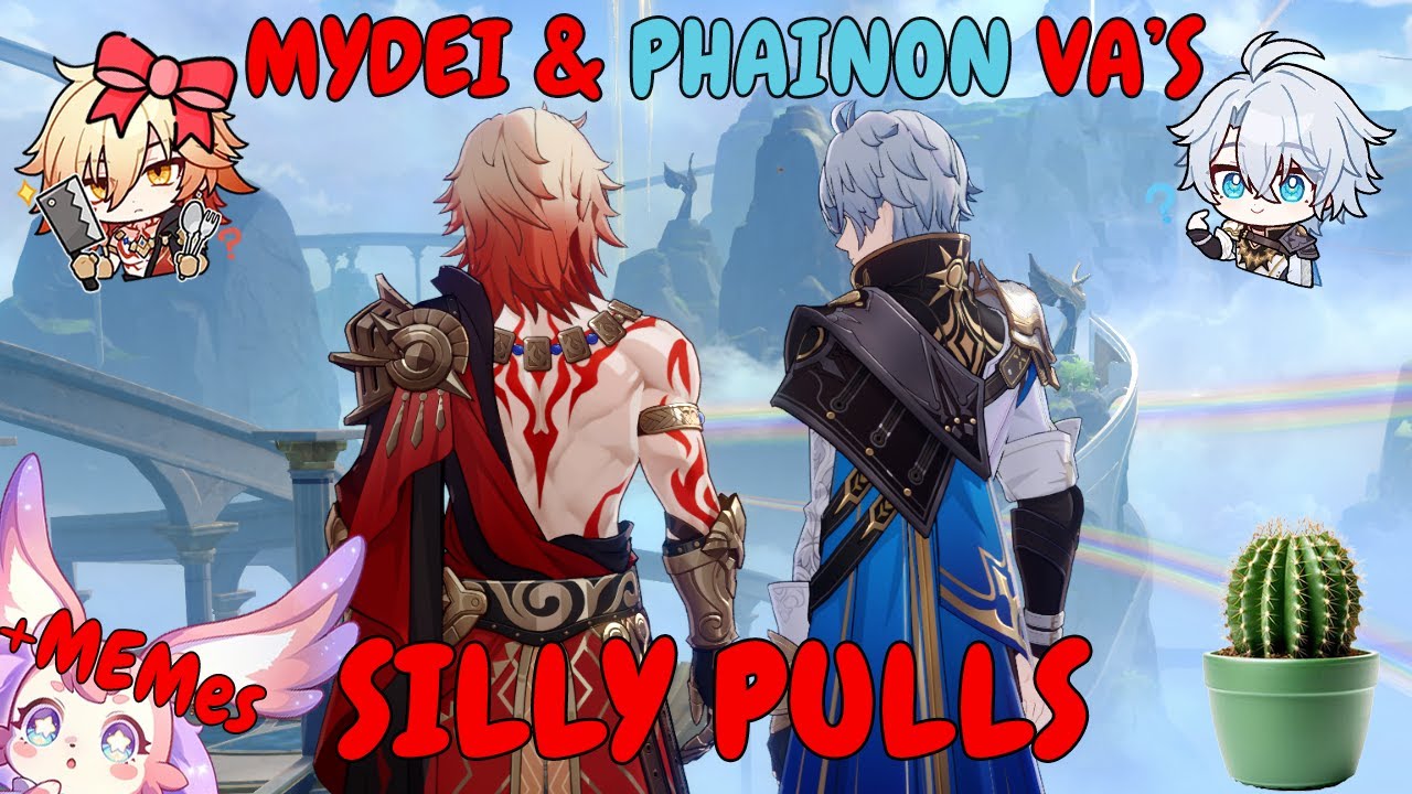 Phainon & Mydei VA's pulled for Phainon and it was silly✨