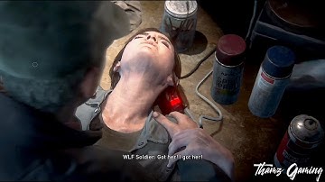 Ellie gets Attacked while Upgrading Weapons - The Last of us PART II