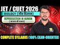 Biology Classes for jet/cuet- 2026 | complete biology syllabus classes for jet - 2026