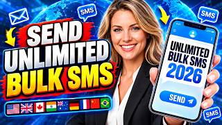 HOW TO SEND THOUSANDS OF SMS IN MINUTES — NEW BULK SMS SOFTWARE 2026🔥 screenshot 3