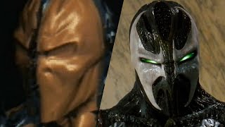 Spawn The Movie - Spawns Cgi Mask Behind The Scenes 1997