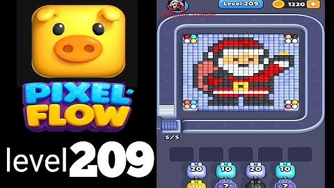 Pixel Flow level 209 Walkthrough Solution