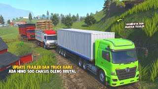 Trailer Truck Has New Cargo😯New Truck Chassis Update and Parking Brake Feature🔥BSTS ID