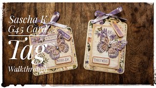 Graphic 45 - Card tags walkthrough
