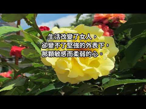 致女人：「你的堅強，誰聽得懂」！？其實很多時候，你不是真的堅強，是「被迫在逞強....！