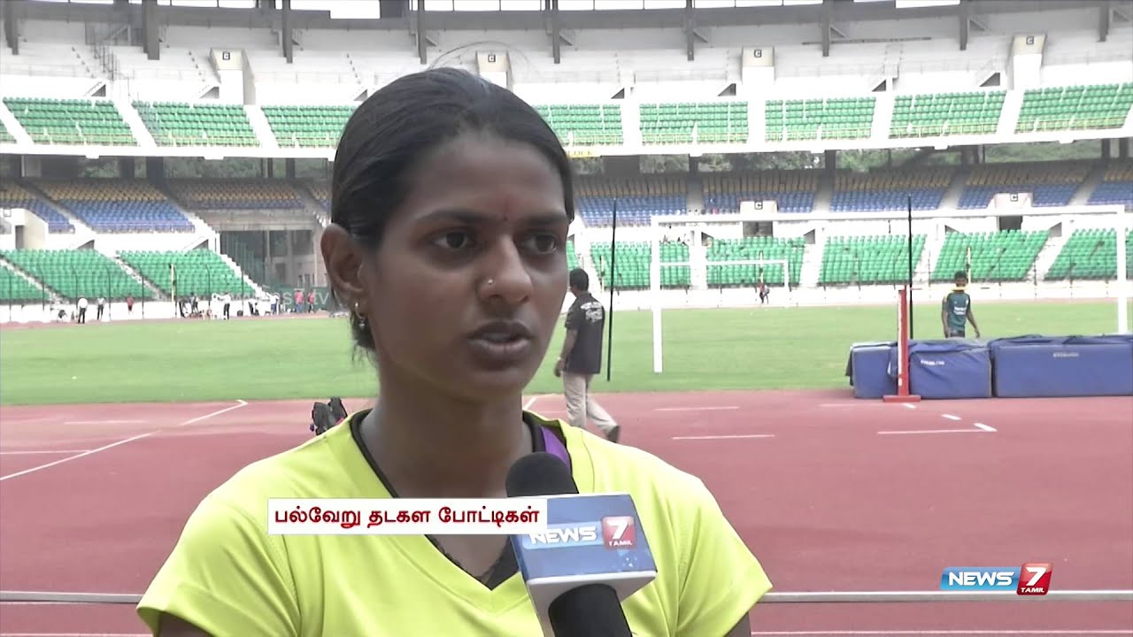Athletics competition in chennai nehru stadium YouTube