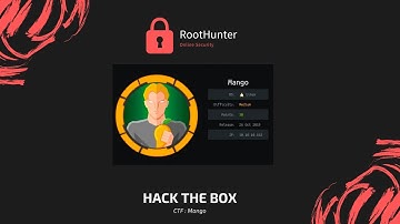 HackTheBox: Mango CTF