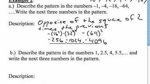 Section 2.1: Use Inductive Reasoning