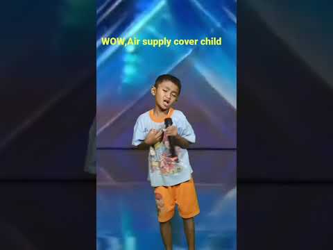 Air supply lonely is the night cover child Agt 2023 #agt2023#americasgottalent#shorts#viral#american