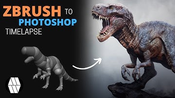 ZBrush to Photoshop Timelapse - 