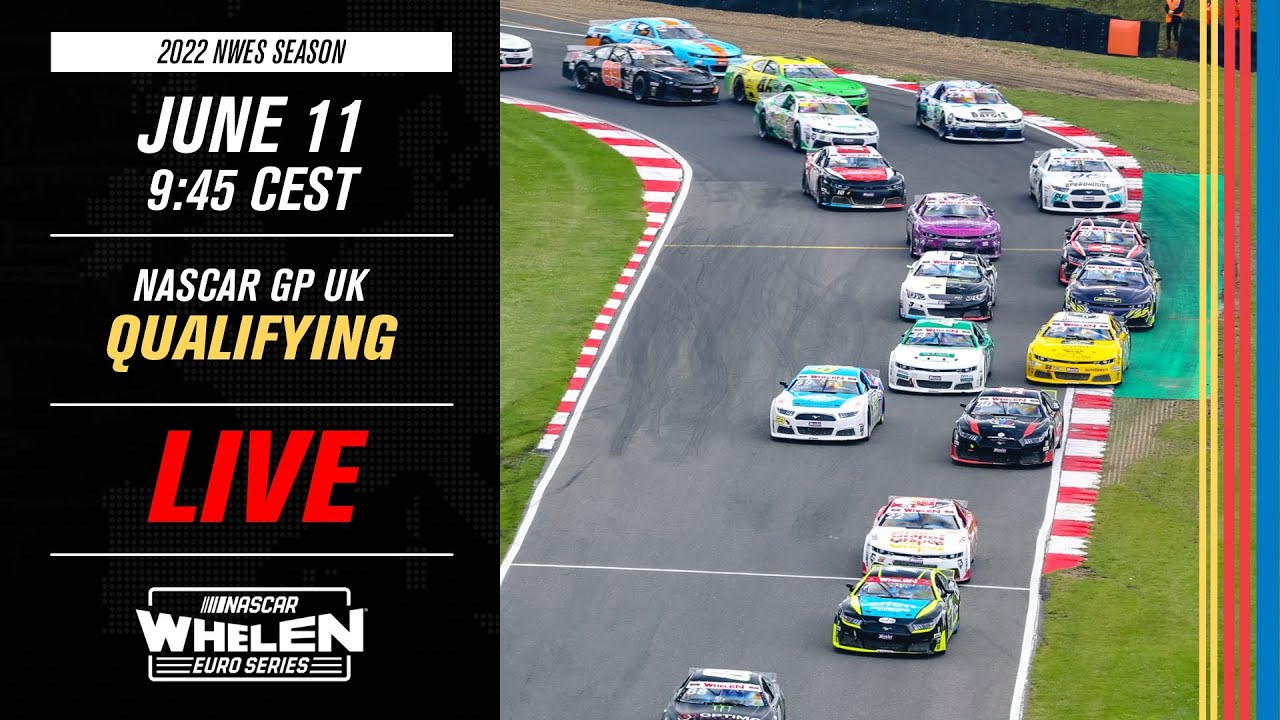 LIVE Qualifying EuroNASCAR PRO and EuroNASCAR 2 NASCAR GP UK 2022