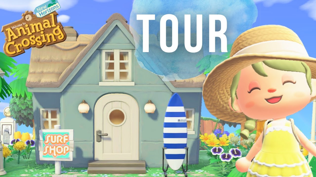 I Built A Surf Shop In ACNH Coastal Town Island House Tour Animal I Built A Surf Shop In ACNH Coastal Town Island House Tour Animal