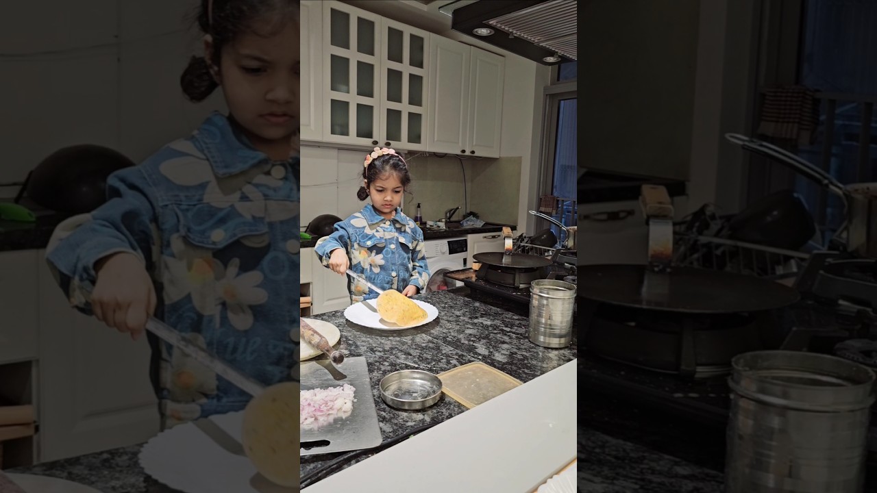Baby cooks Food #shorts #ytshorts #youtubeshorts