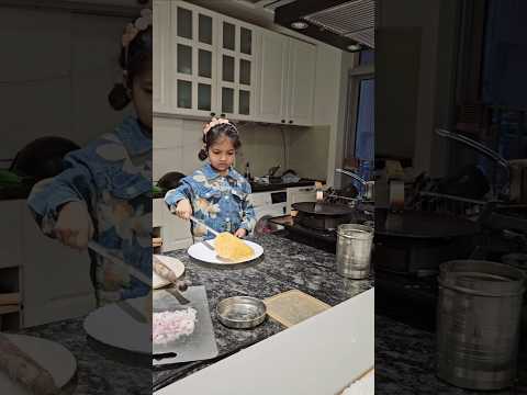 Baby cooks Food #shorts #ytshorts #youtubeshorts