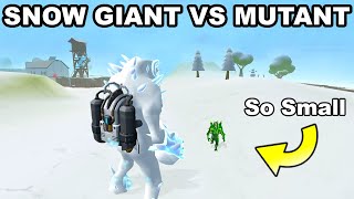 Rocket Royale SNOW GIANT VS MUTANT - Android Gameplay #272