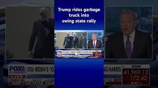 Varney: Trump turned Biden’s garbage gaffe into his advantage #shorts
