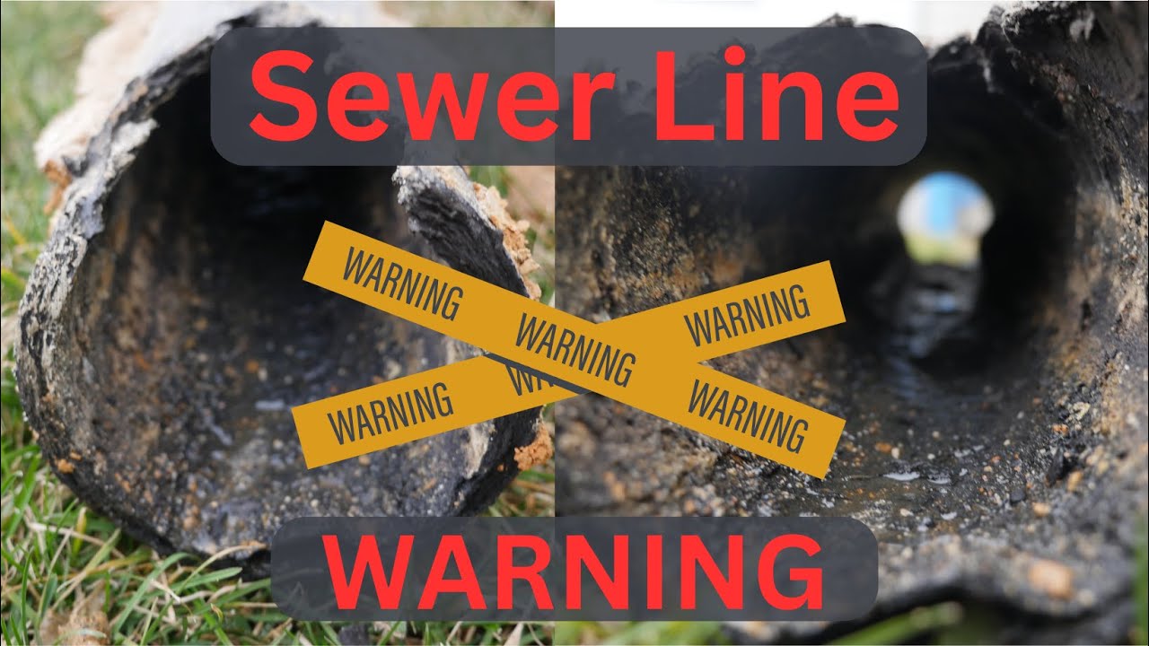 Sewer Line WARNING -Pronto Plumbing Heating Air Drains