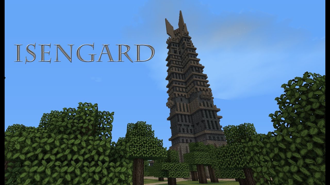 Isengard in Minecraft - YouTube