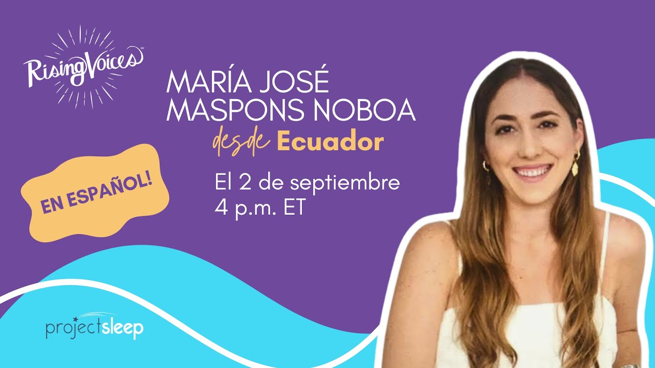 María José's Story in SPANISH - World Narcolepsy Day 2025