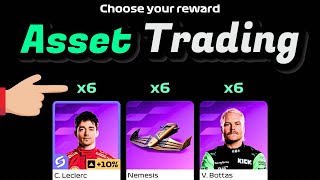 What is Asset Trading and HOW TO CHANGE THE TRADE ? | F1 Clash