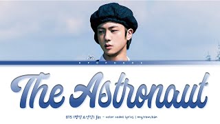 JIN | The Astronaut (color coded lyrics | eng/rom/han) Resimi