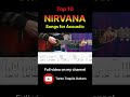 Nirvana songs for acoustic | Oh me