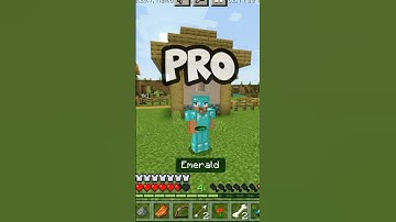 Minecraft But noob vs pro vs hacker in trading #viral #trending