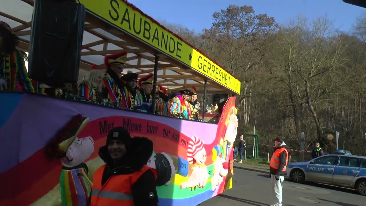 Karnevalszug Düsseldorf-Gerresheim 2026