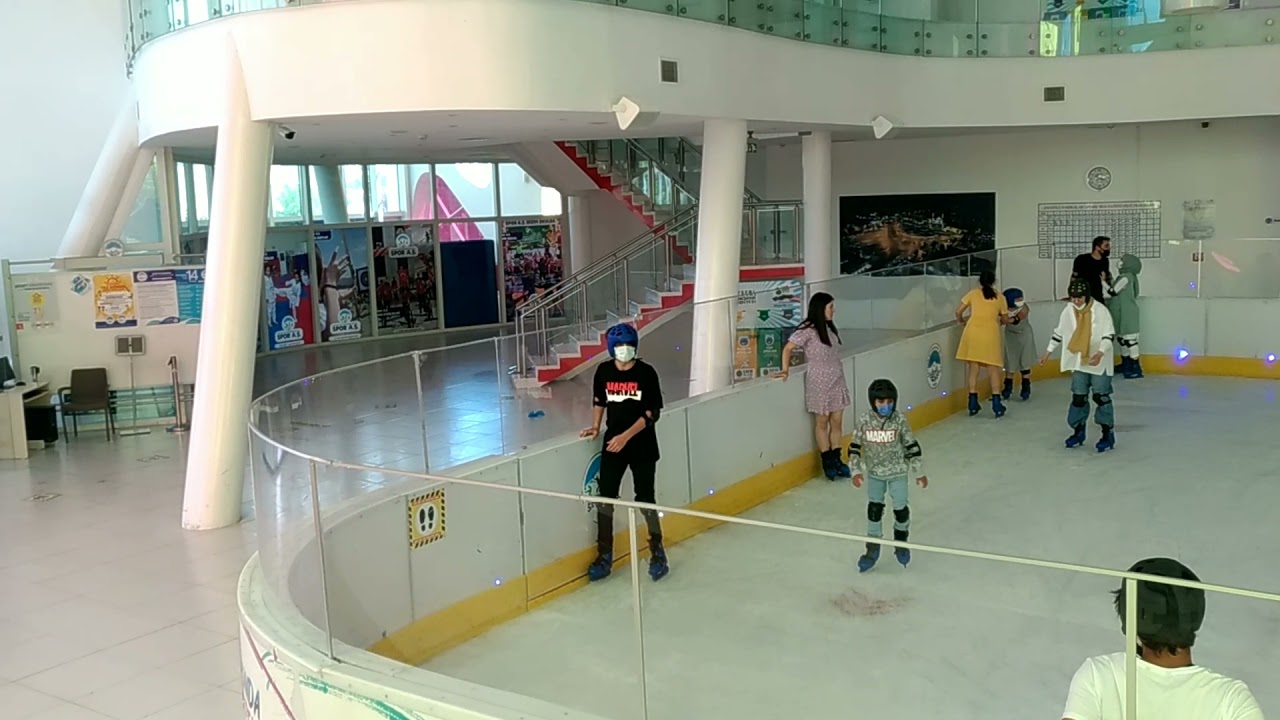 kayseri buz pateni pisti youtube