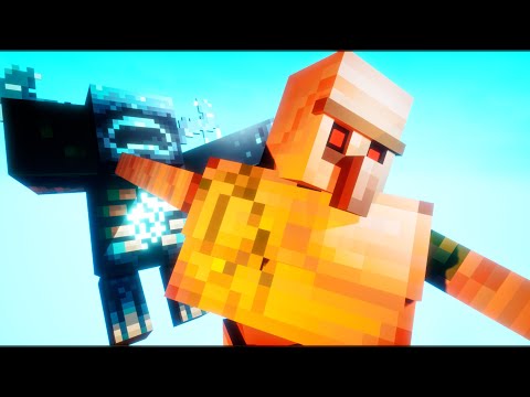 Warden VS Golems Part 1, 2 and 3 Minecraft Animation