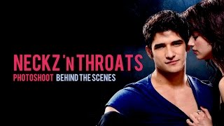 Neckz N Throats - Behind-The-Scenes Photoshoot Teen Wolf Au