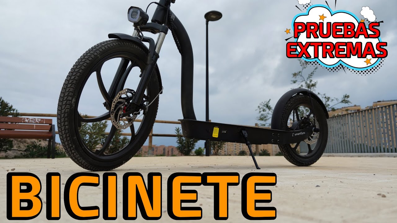 SmartGyro Loboa 500W 36V Patinete Eléctrico estilo bicicleta