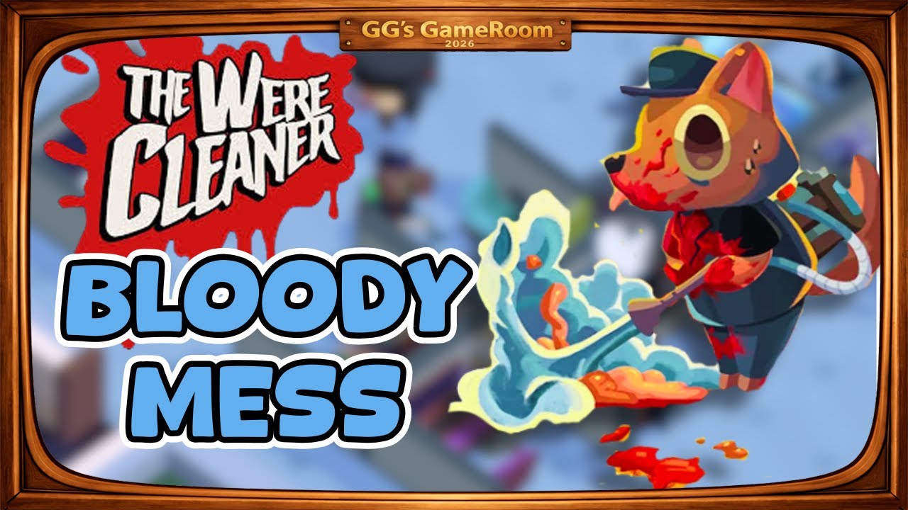 LIVE The Werecleaner | Cleaning Up After the Carnage 🧹🐺 | Dark Comedy Stealth Gameplay