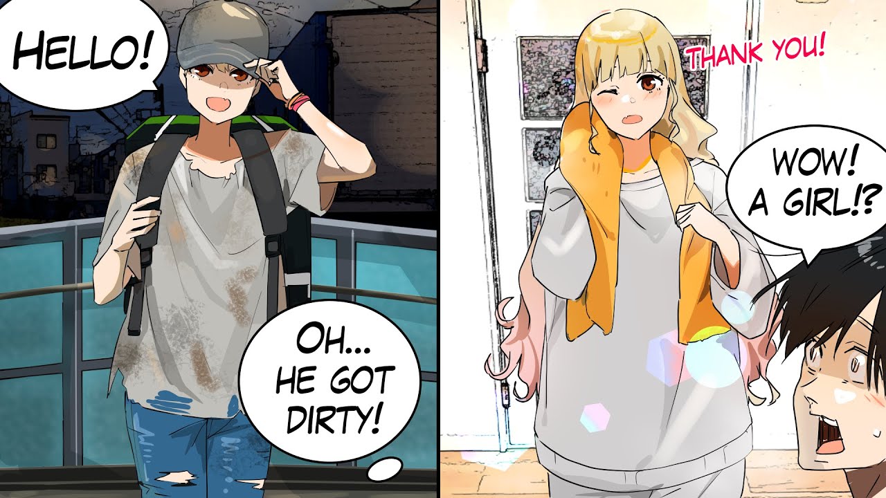 I Offered A Shower To A Delivery Person With Dirty Clothes. After That A Cute Girl... (Compilation)