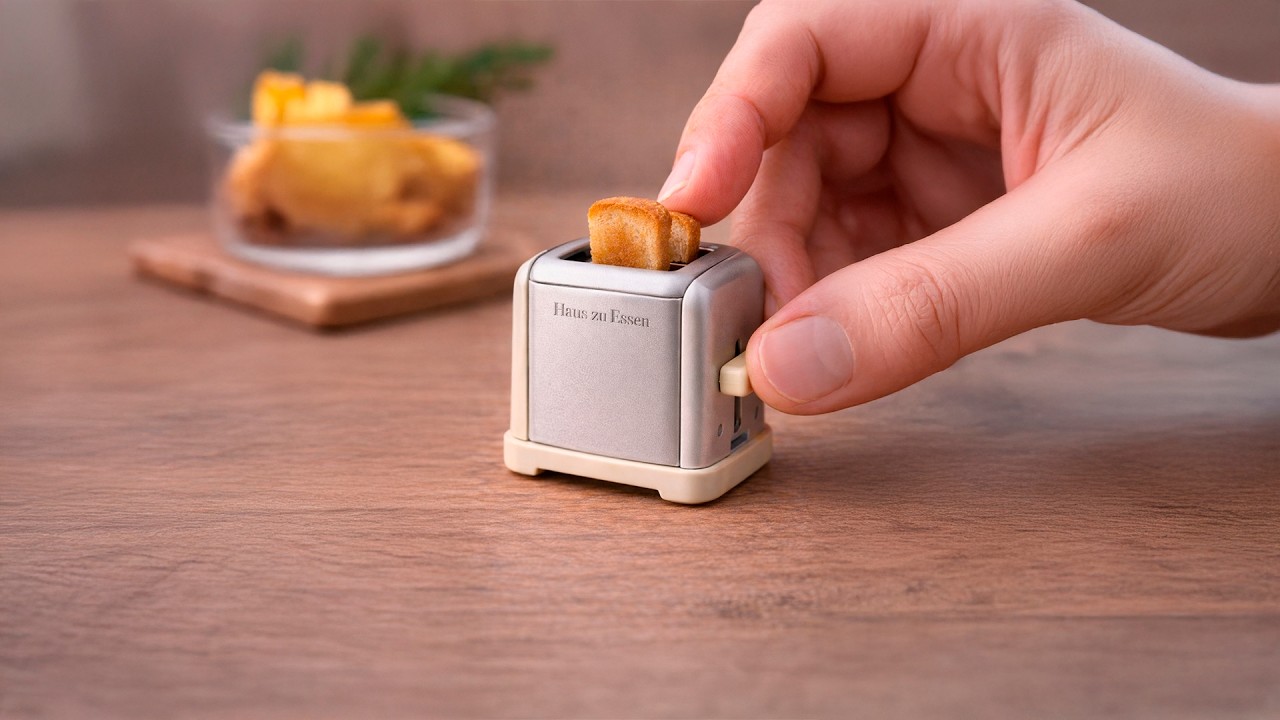 Mini Kitchen Tools World 🔪 | Satisfying Tiny Cooking