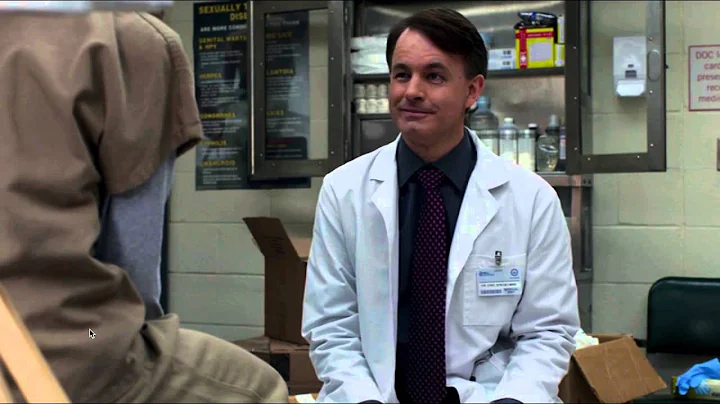 "Orange is the New Black" - comic scene as Dr. Spi...