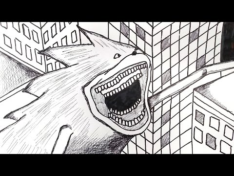 How to draw Sonic in the city, SHIN SONIC