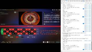 Live Roulette Session with JavaScript Bot - 1000uBTC in 6 Minutes screenshot 5