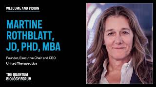 SESSION 1: Opening Remarks by Martine Rothblatt
