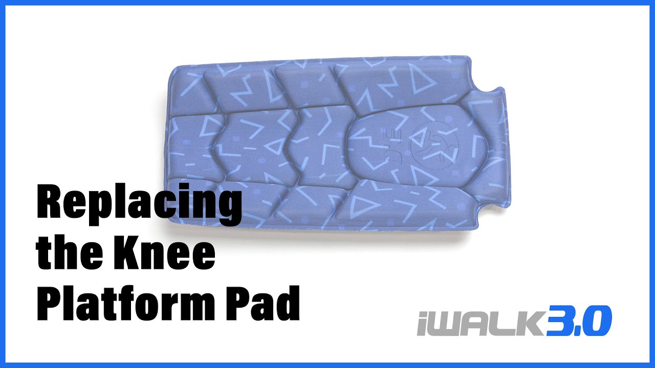 iWALK3.0 Spare Parts - How to Replace Knee Platform Pad