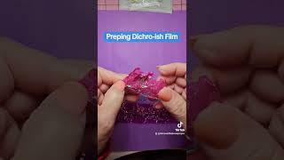 Dichro-ish Film/jewelry/how to/ UV Resin