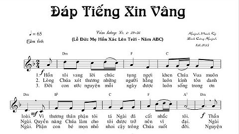 ĐÁP TIẾNG XIN VÂNG - Huỳnh Minh Kỳ & Đinh Công Huỳnh
