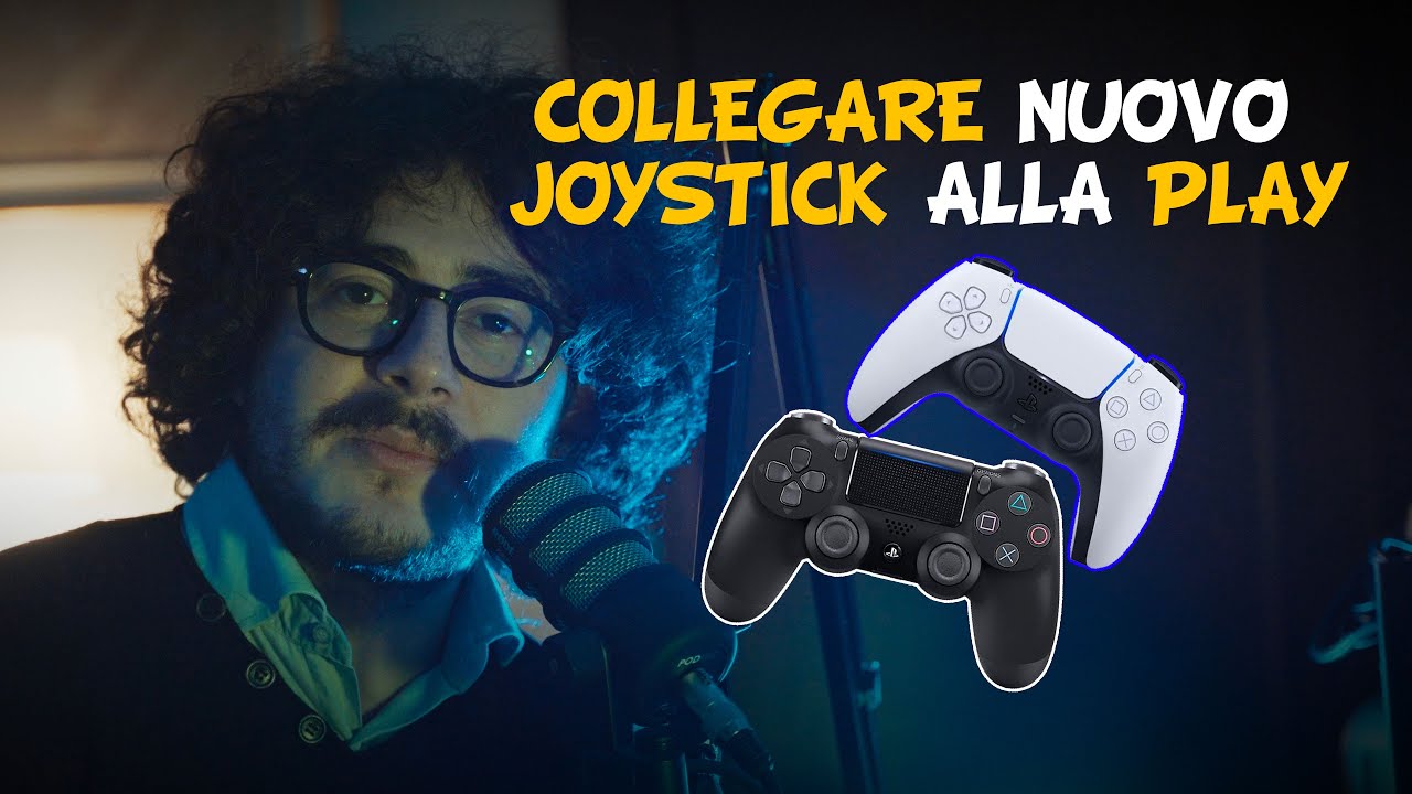 come CONNETTERE UN NUOVO JOYSTICK ALLA PLAYSTATION - PS3 - PS4