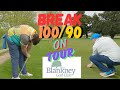 Can we break 10090 on this parkland course every shot golf subscribe hitthebell